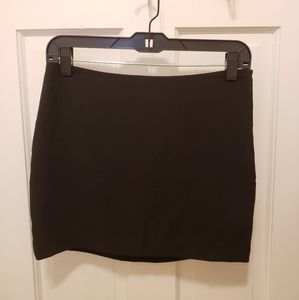 Express black mini pencil skirt